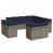 Coussin bleu foncé / structure grise est en rupture de stock
