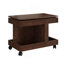 Petite table basse avec roulettes, table d'appoint multifonctionnelle rotative à 360 °, table de bout roulante avec compartiment de rangement, table de chevet mobile pour le salon, la chambre et le mobilier de maison-132967113