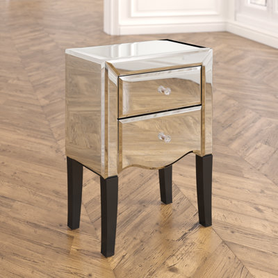 Elissa 2 Drawer Bedside Table