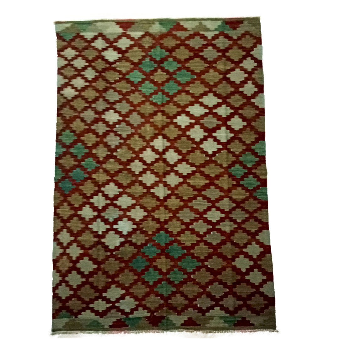 Ressler Geometric Hand Woven 170cm X 250cm Area Rug