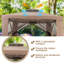 Brishon 3m x 3m Metal Patio Gazebo