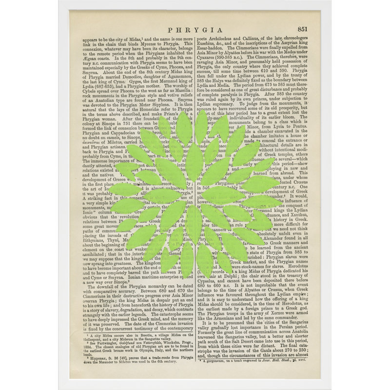 Phrygia Print by Michela Sorrentino, White, 30" H x 21" W x 1.25" D
