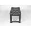 Banc Adirondack en PEHD sans dossier avec texture bois-1036515091