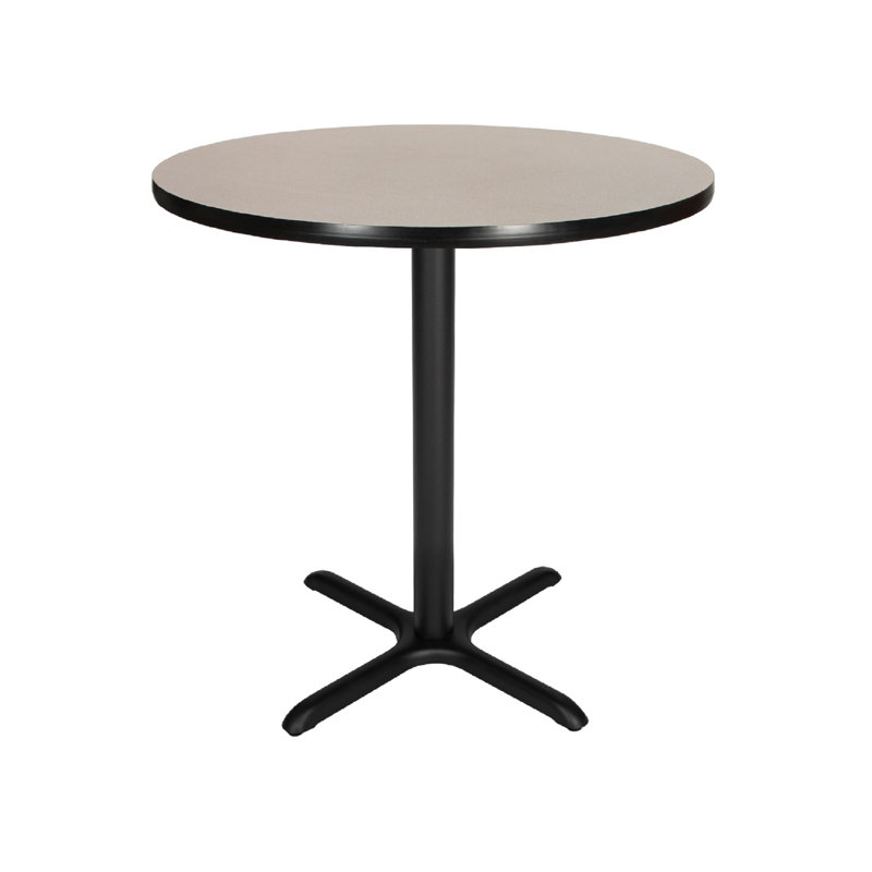 Table basse Bennet, H 36 po x L 36 po x l 36 po, Noir, Gris