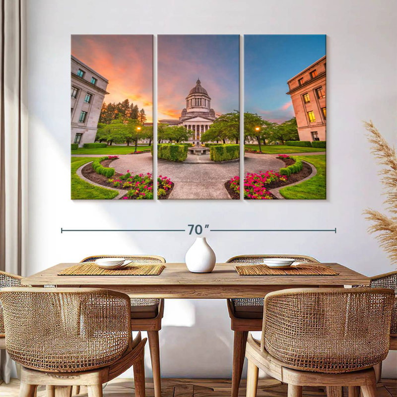 Washington State Capitol, H 20 po x l 33 po
