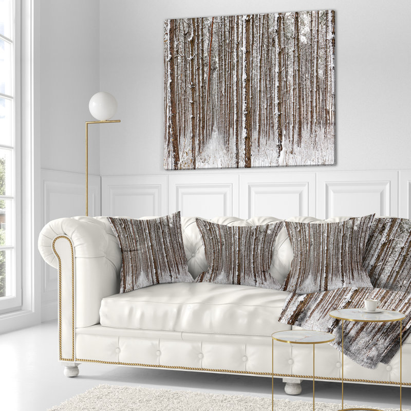 Housse et insert de coussin carré Schafer, 16 po x 1 po, Coussin décoratif