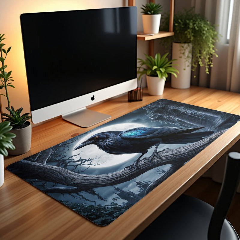 Polyester Desk Pad, 31.5x15.5