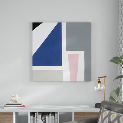 Colour Blocks II by Alicia Ludwig - Wrapped Canvas Painting