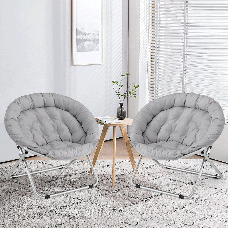 Chaises de salle à manger rembourrées Masciarelli, Argent argent, Polyester rose