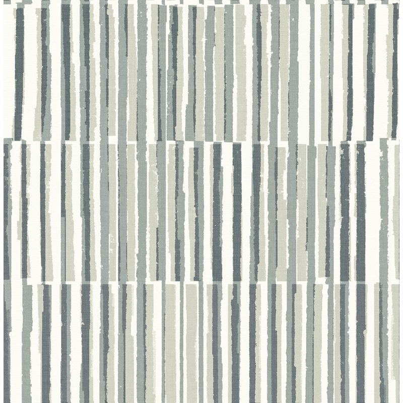 Zahara Textured Stripe Luxury Wallpaper, Beige