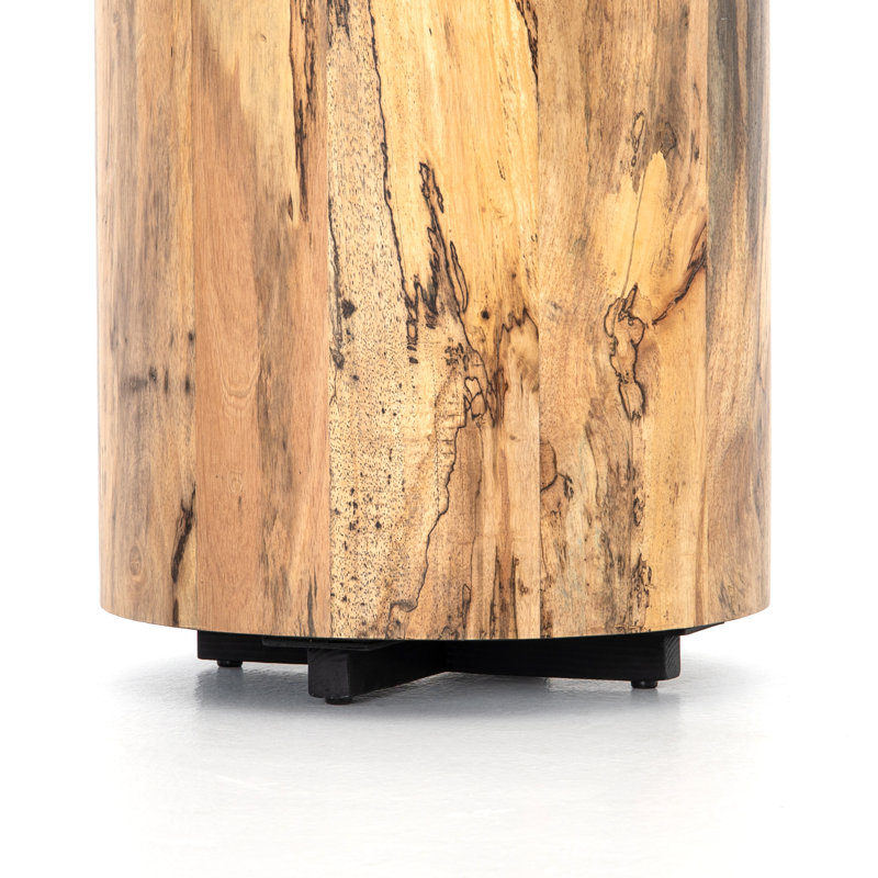 Hudson End Table, Spalted Primavera