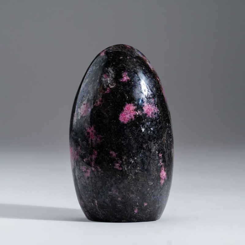 Polished Imperial Rhodonite Freeform from Madagascar (1.5 Lbs)
