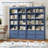 Kirklyn 6-Tier Standard Bookcase with 4 Drawers-113988845