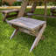 Solid Wood 4 - Person Seating Group