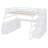 Full Size Loft Bed With 7 Drawers 2 Shelves And Desk-415189406-415189401