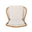 Chaises d'extérieur brunes - Style avec structure club élégant et fer stable