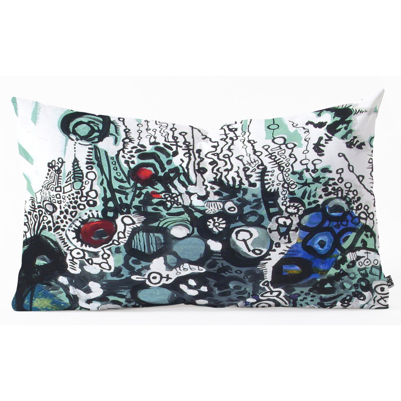 Coussin lombaire, H 14 po x l 23 po x P 5 po