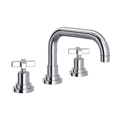 Lombardia® Widespread Bathroom Faucet with Drain Assembly