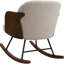 Chaise berçante rembourrée Muthu Boucle-106802201