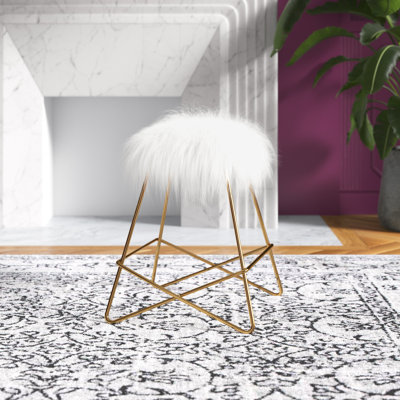Johana Iron Accent Stool