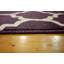 Tapis à motif géométrique mauve Cara-Leigh-712895587