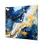 Sun Rays Ocean Blue White Gold II - plage et océan, art mural-742264724-742264726