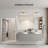 Lunara Belveled Edged Accent Rectangular Bathroom Wall Mirror with Tempered Glass & Rust-proof Aluminimn Framed-239064146-239064155