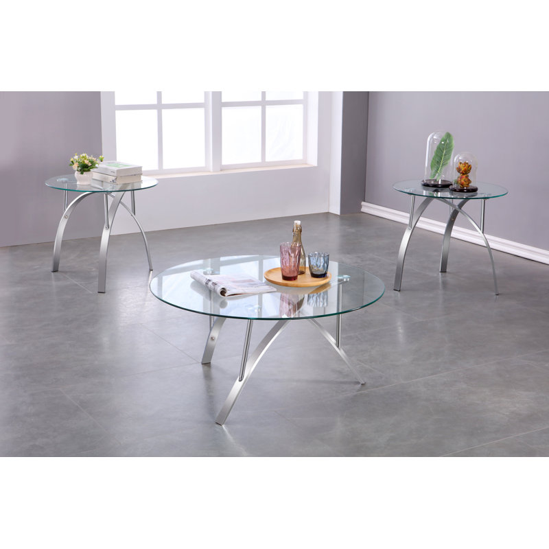 Ensemble de tables basses 3 pièces Caneadea