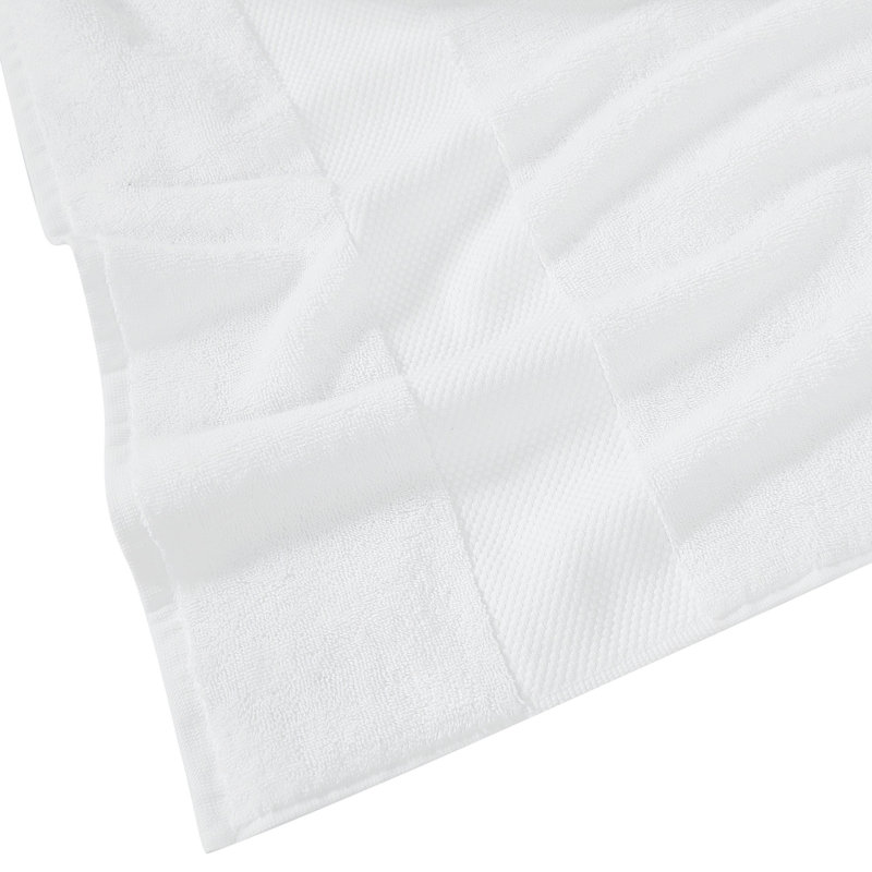 Paquet de 2 serviettes de bain en coton Royal Turkish, Blanc
