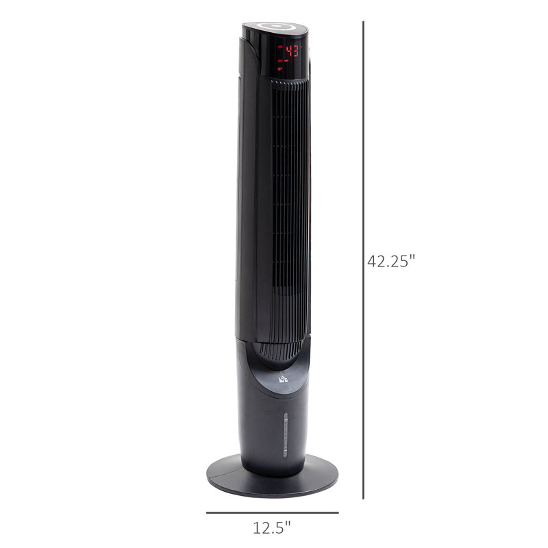 Ventilateur tour oscillant 42,25 po HomCom