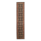 Hand Woven Cotton and Wool Oriental Area Rug