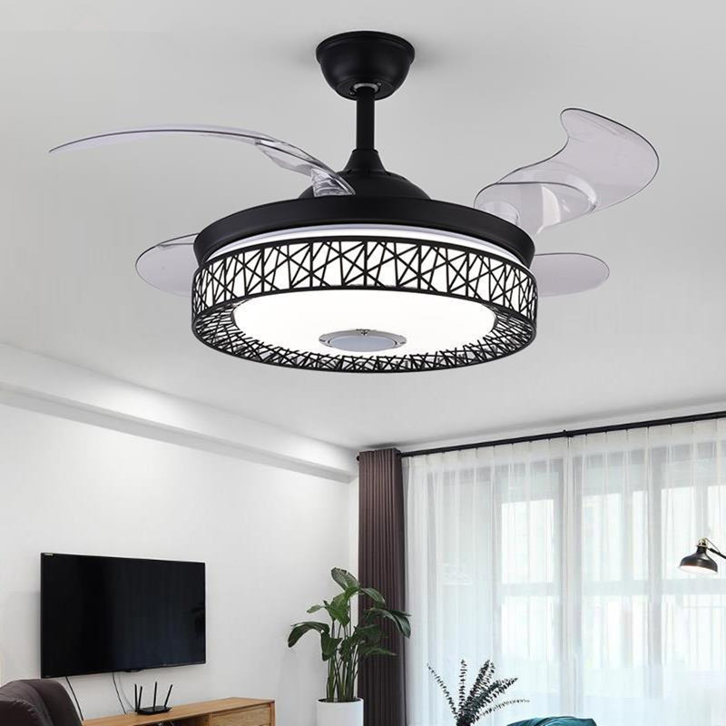 Ventilateur de plafond Bluetooth 42 "avec lumières DEL et lecteur de musique Adryn