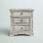 Lipford 3-Drawer Wood Nightstand with Built-In Outlets-402470787