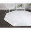 Tapis de couloir à poil long blanc cassé uni pour le salon, la chambre à coucher, la salle à manger, la chambre de bébé, le vestibule et le couloir Exmouth-94577941