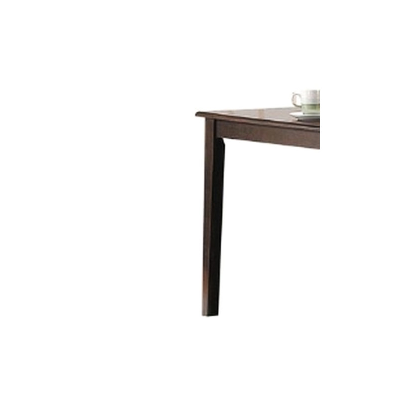 Cardiff Espresso Finish Dining Table