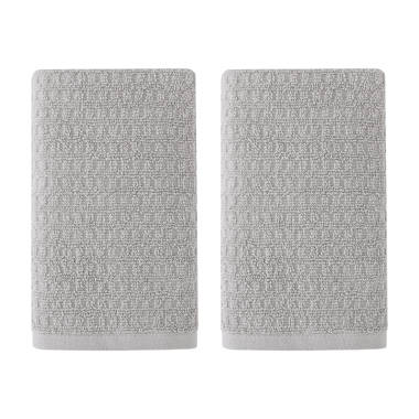 Tommy Bahama Island Retreat 2-Piece White Cotton Bath Towel Set