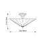 Sylvan Semi Flush Mount
