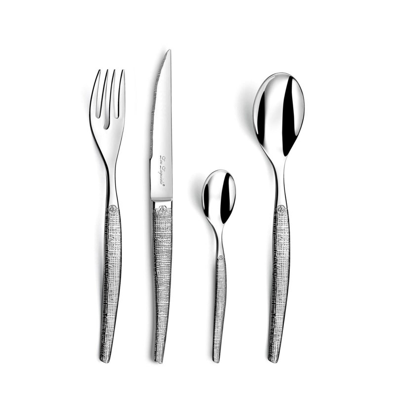 Ivy Bronx Otano Stainless Steel Flatware Set - Service for 6