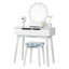 Ensemble coiffeuse et tabouret Alinson-1477559168