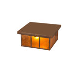 Hyde Park Mission 2 - Light Outdoor Flush Mount