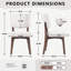 Chaises de salle à manger rembourrées Modern-78840938