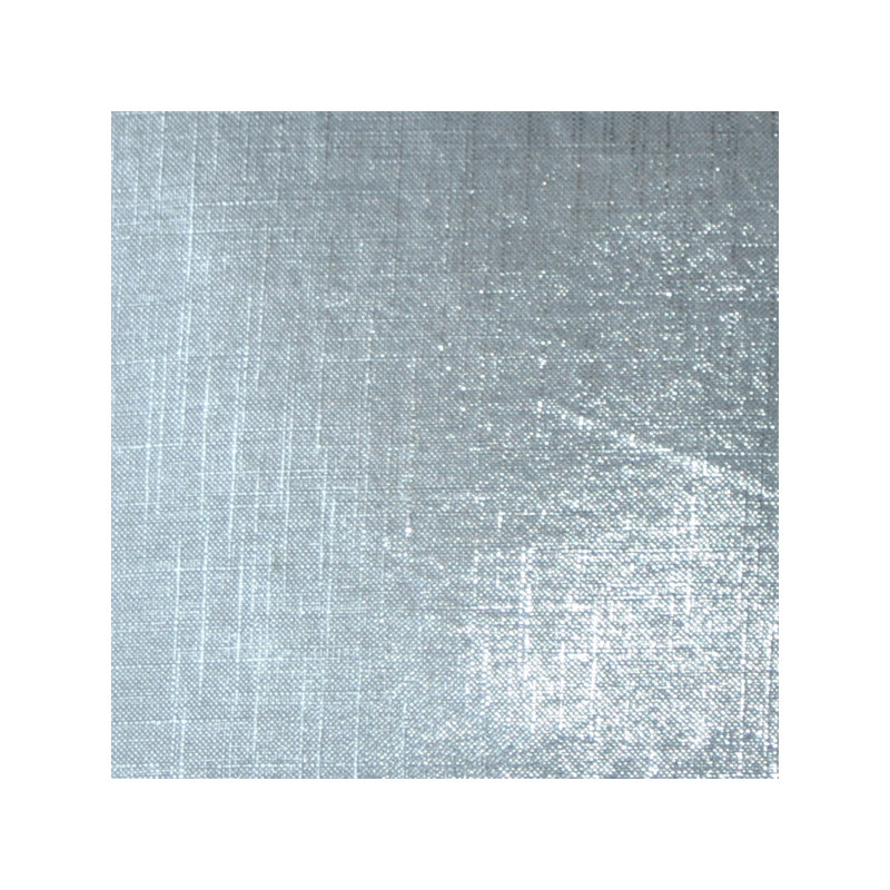 Coussin lombaire en lin Tuscany, Argent métallique
