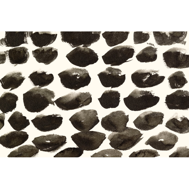 Dots Imperfection I by Melissa Wang - Painting on Canvas, 81cm H x 122cm W, Wrapped Canvas