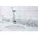 Water Creation Embassy 22'' Stone Oval Bathroom Sink with Overflow