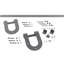 Ensemble de quincaillerie de porte de grange simple standard Premium Horseshoe-422672761-422672717