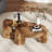 2-Piece Modern Round Nesting Coffee Table Set For Home & Apartment-891189533-891189530