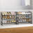 3 Tier Stackable Shoe Rack, Metal Wire Grid, Shoe Organizer Storage Shelf-859182945
