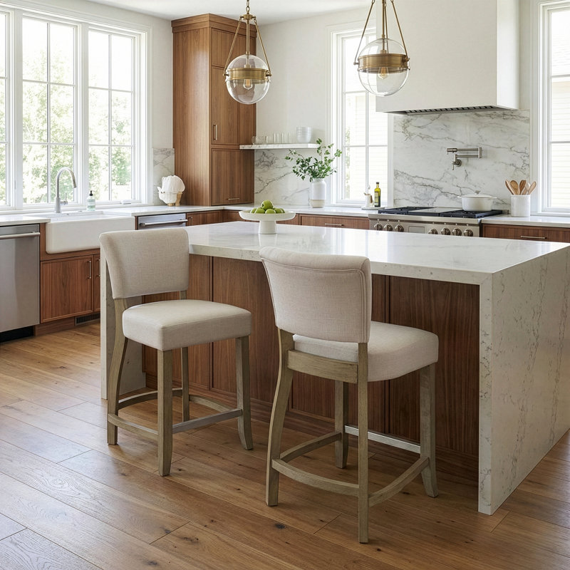 Bar & Counter Stool, Counter Stool (24.75" Seat Height), Beige