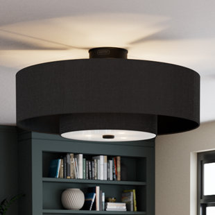 Ventilateur de plafond 30 pouces avec lumières et télécommande Jasmine Roth x Hunter