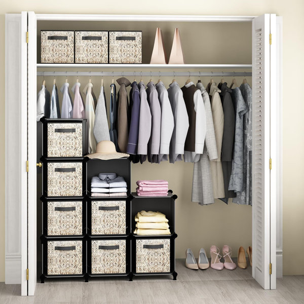 Personalized Canvas Storage Basket -   Custom closet organization,  Organization bedroom, Closet storage bins